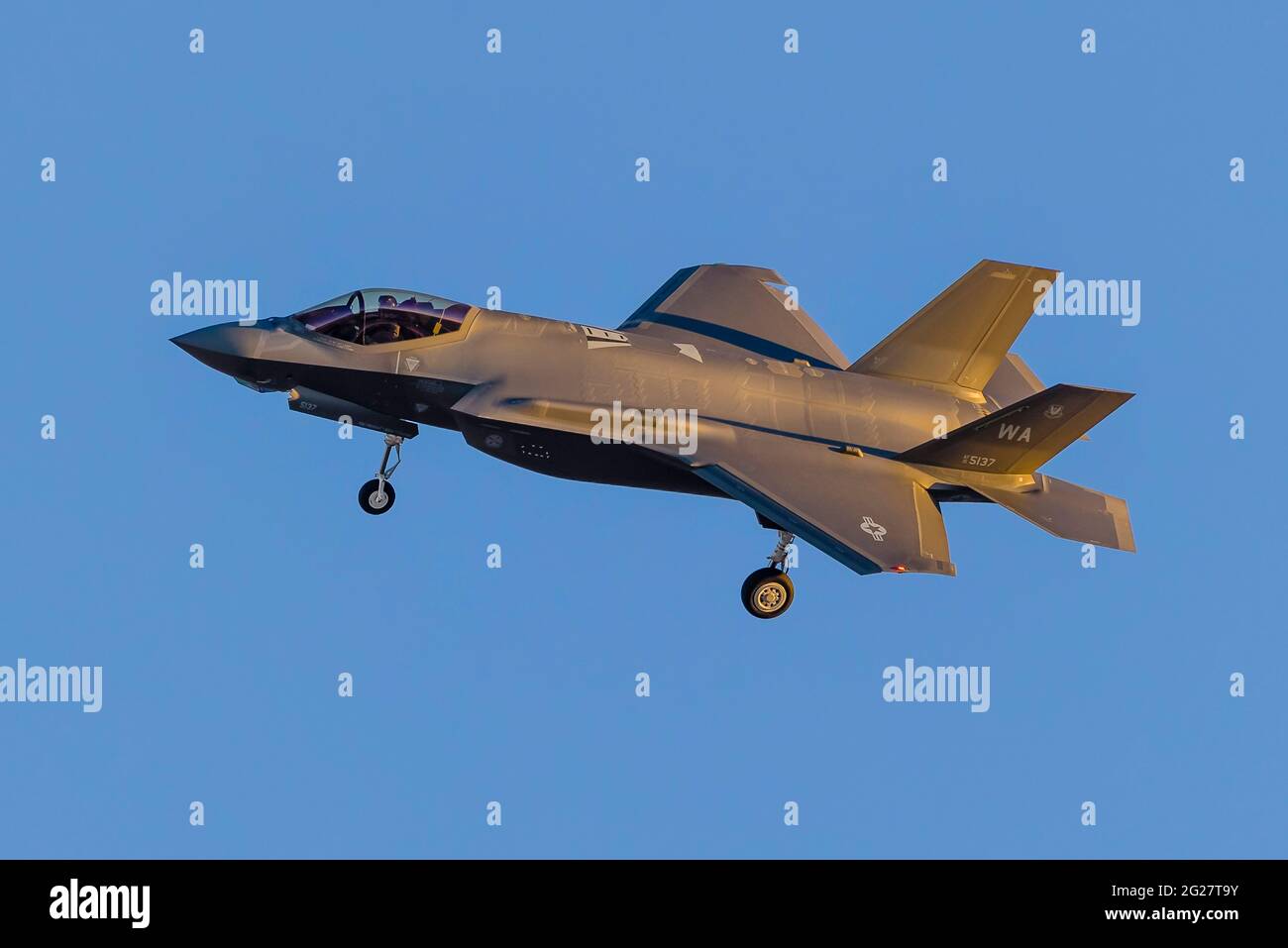 A U.S. Air Force F-35A Lightning II Foto Stock