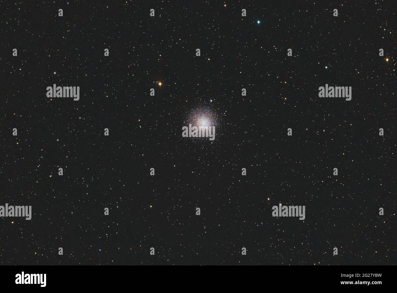 Cluster globulare Messier 3. Foto Stock