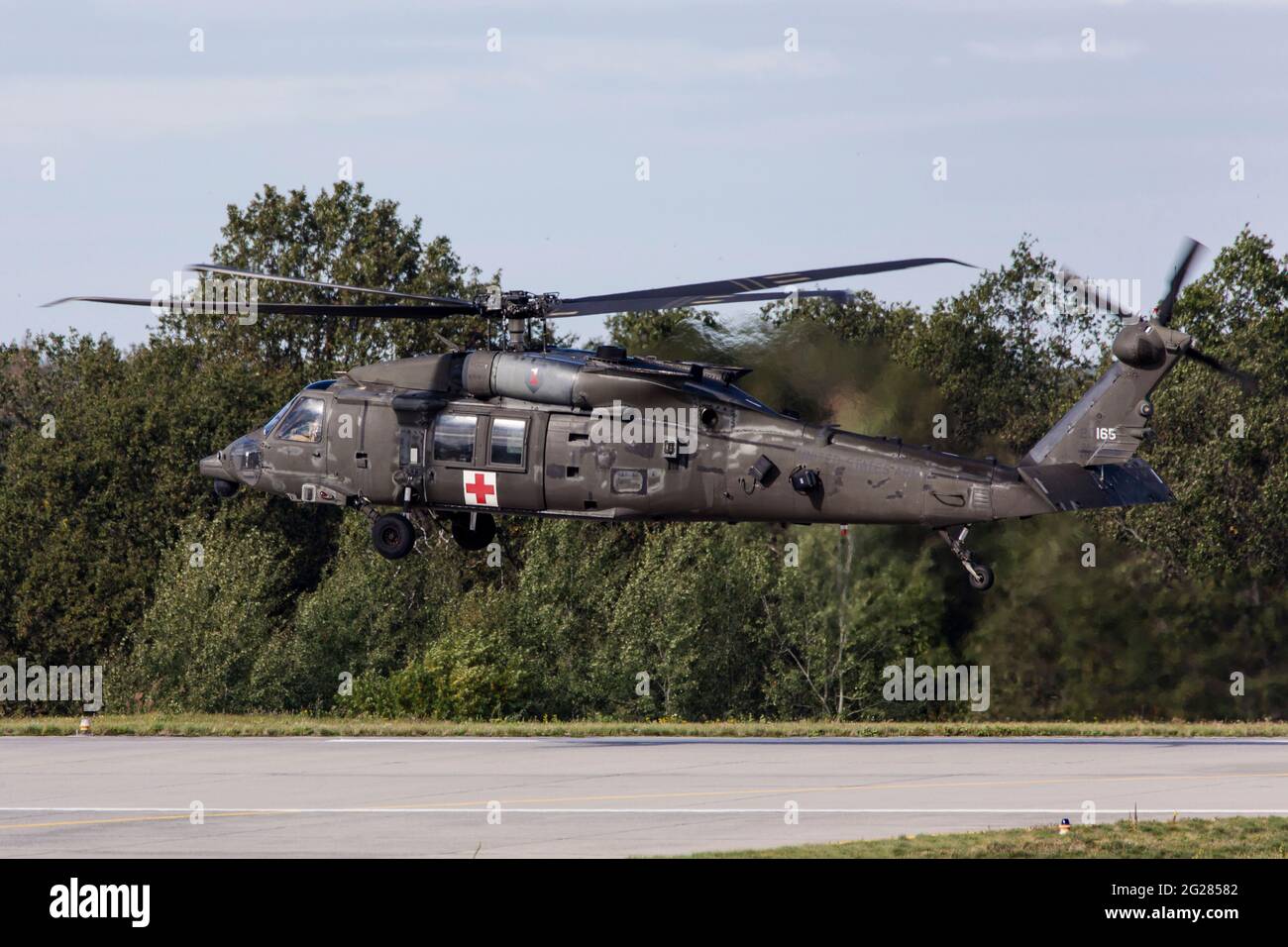 HH-60M Blackhawk megevac elicottero dell'esercito degli Stati Uniti Foto Stock
