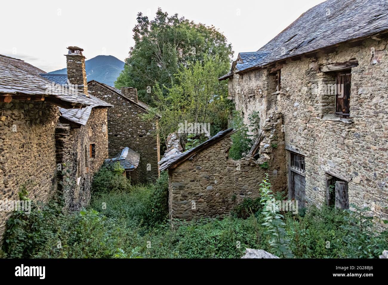 Dorve, Pallars Sobira, Lleida, Lerida, Catalogna, Spagna. Foto Stock