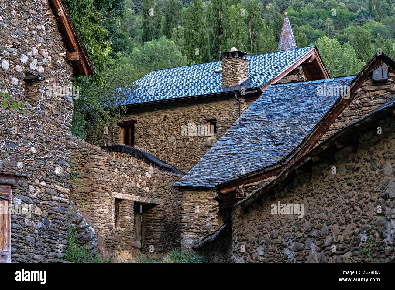 Dorve, Pallars Sobira, Lleida, Lerida, Catalogna, Spagna. Foto Stock