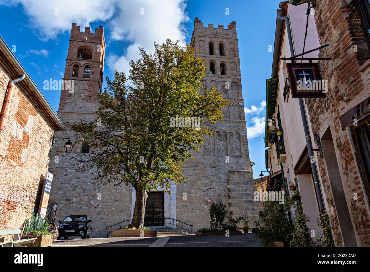 Elne, Pirenei Orientali, Francia. Foto Stock