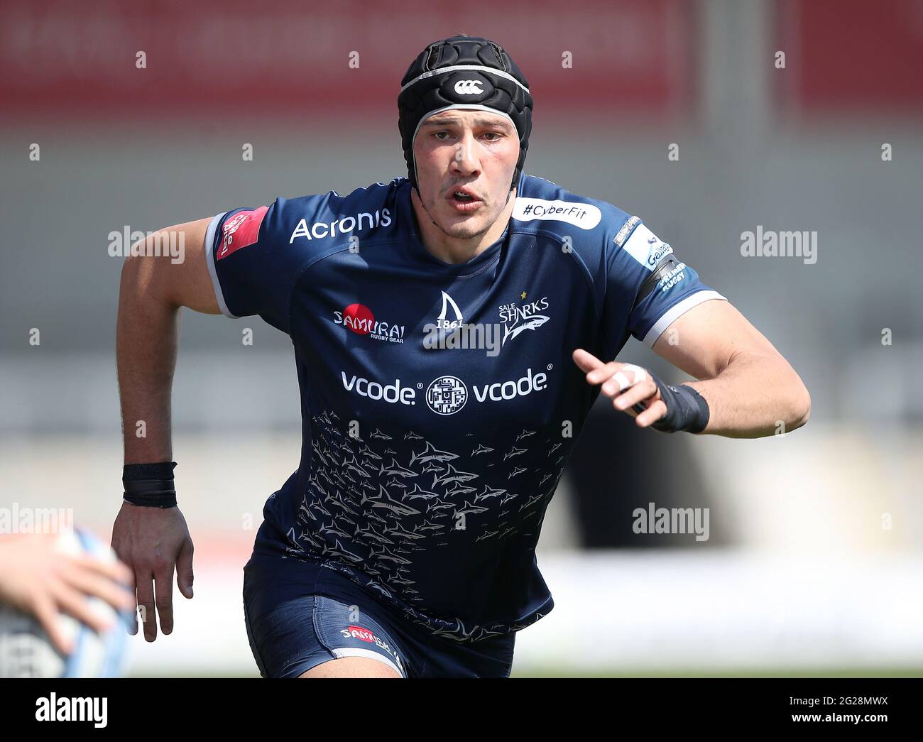 File photo datato 17-04-2021 del JP du Preez di sale Sharks durante la partita della Gallagher Premiership presso l'AJ Bell Stadium di Salford. Data di emissione: Mercoledì 9 giugno 2021. Foto Stock