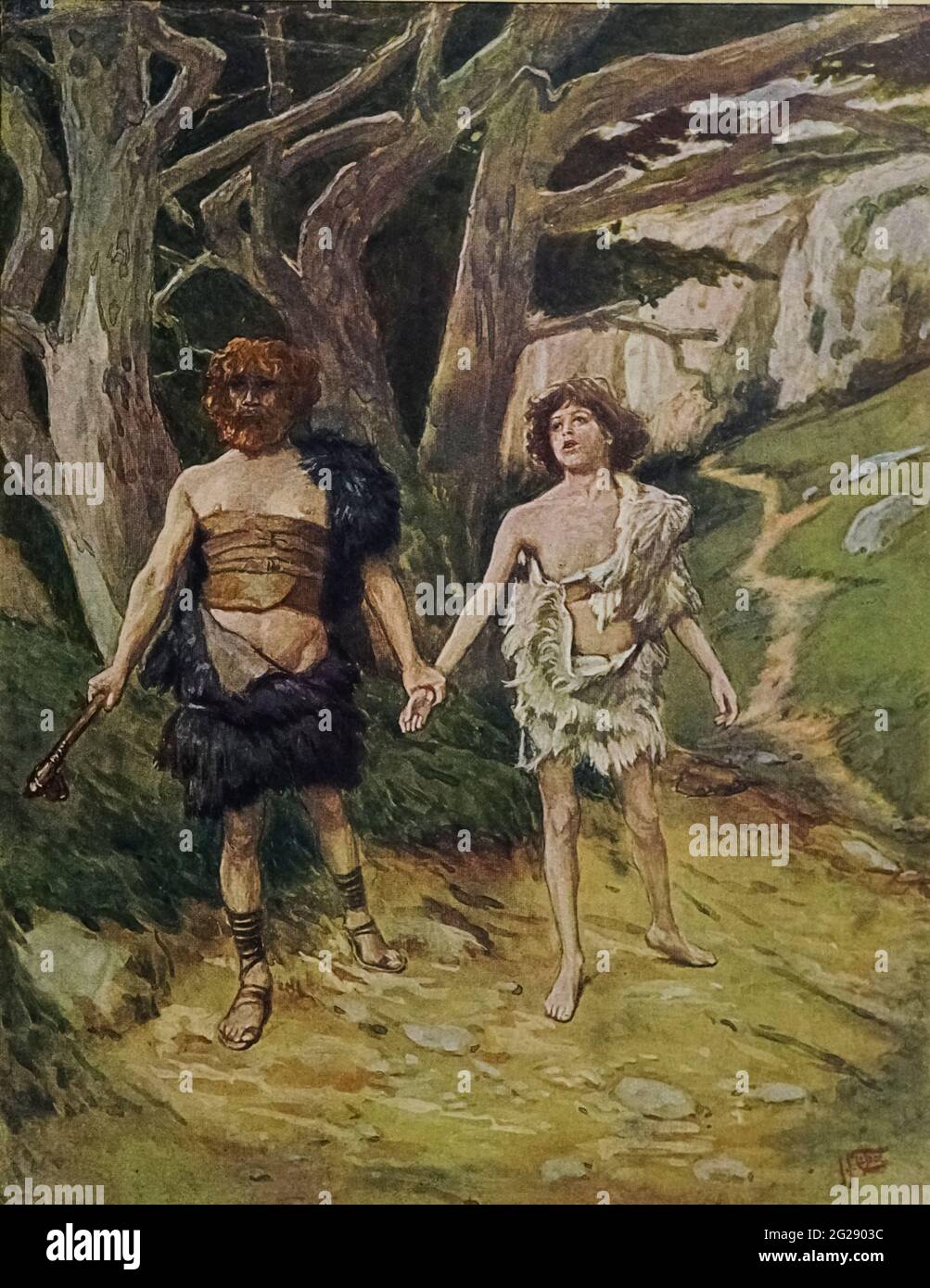 Caino E Abele Come Hanno Procreato Caino uccidere abele immagini e fotografie stock ad alta risoluzione