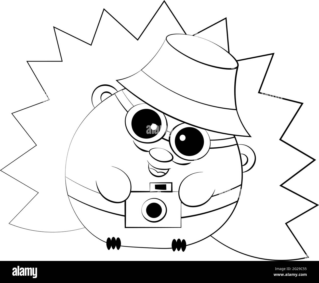 Per icone, web, cartoline, arredamento, imballaggio, stampe per oggetti, copertine per notebook, decorazione di scatole per adesivi, zaino, elemento individuale, c Illustrazione Vettoriale