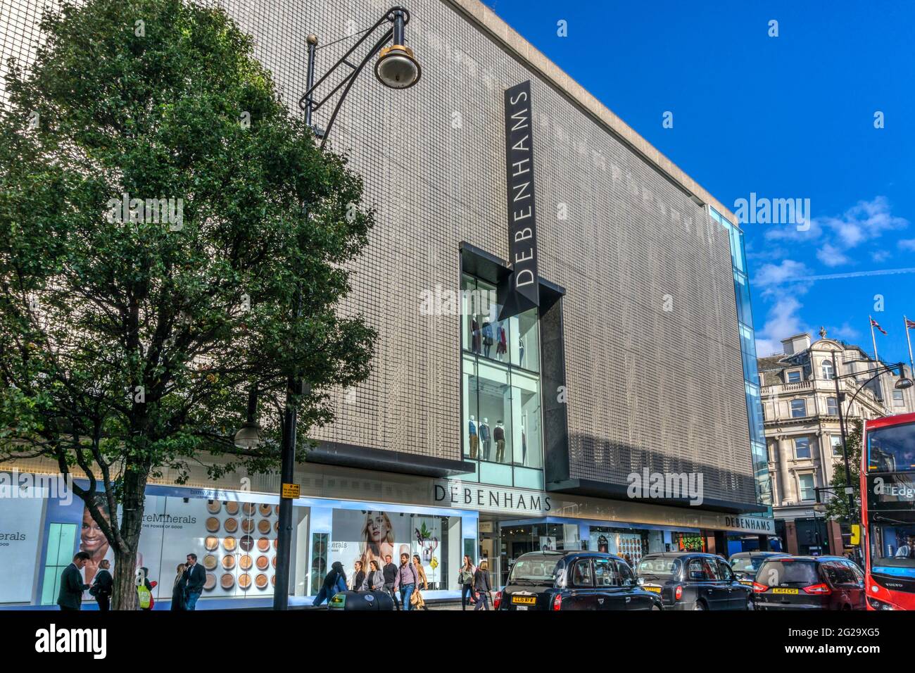 Negozio Debenhams a Oxford Street come al 2018 ottobre. Foto Stock