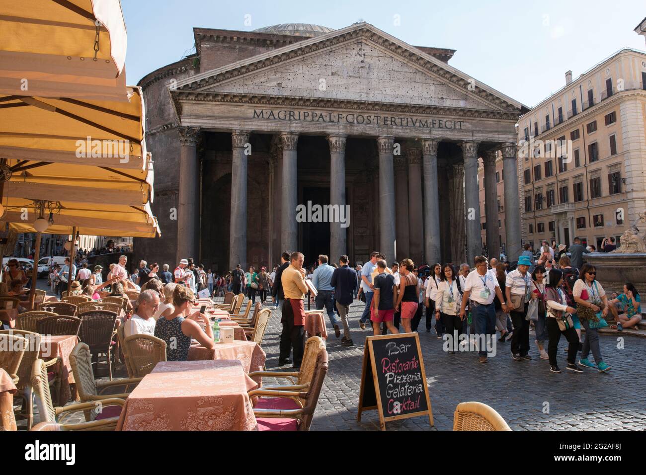 Il Pantheon di Roma Foto Stock