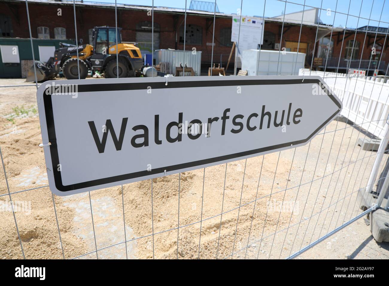 Eine Waldorfschule auch: Rudolf-Steiner-Schule und in Deutschland Freie Waldorfschule ist eine Schule, an der nac Foto Stock