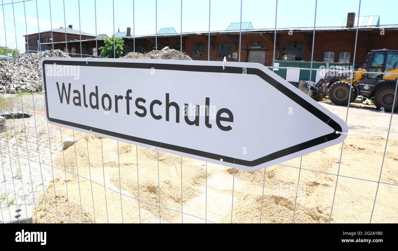 Eine Waldorfschule auch: Rudolf-Steiner-Schule und in Deutschland Freie Waldorfschule ist eine Schule, an der nac Foto Stock