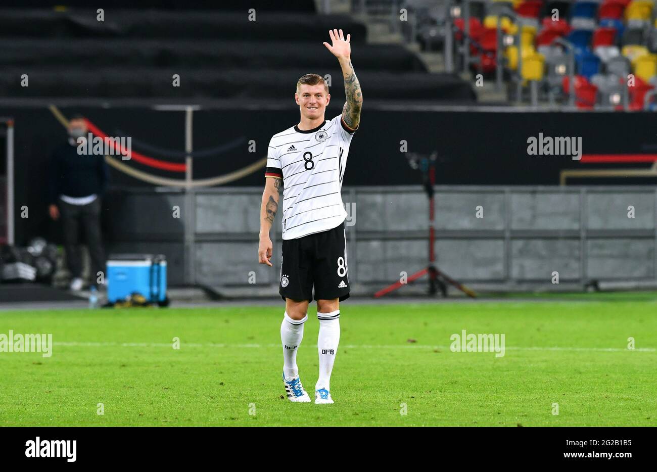 Test match per Euro 2020, Merkur-Spiel-Arena Düsseldorf: Germania - Lettonia 7:1; toni Kroos (GER). Foto Stock