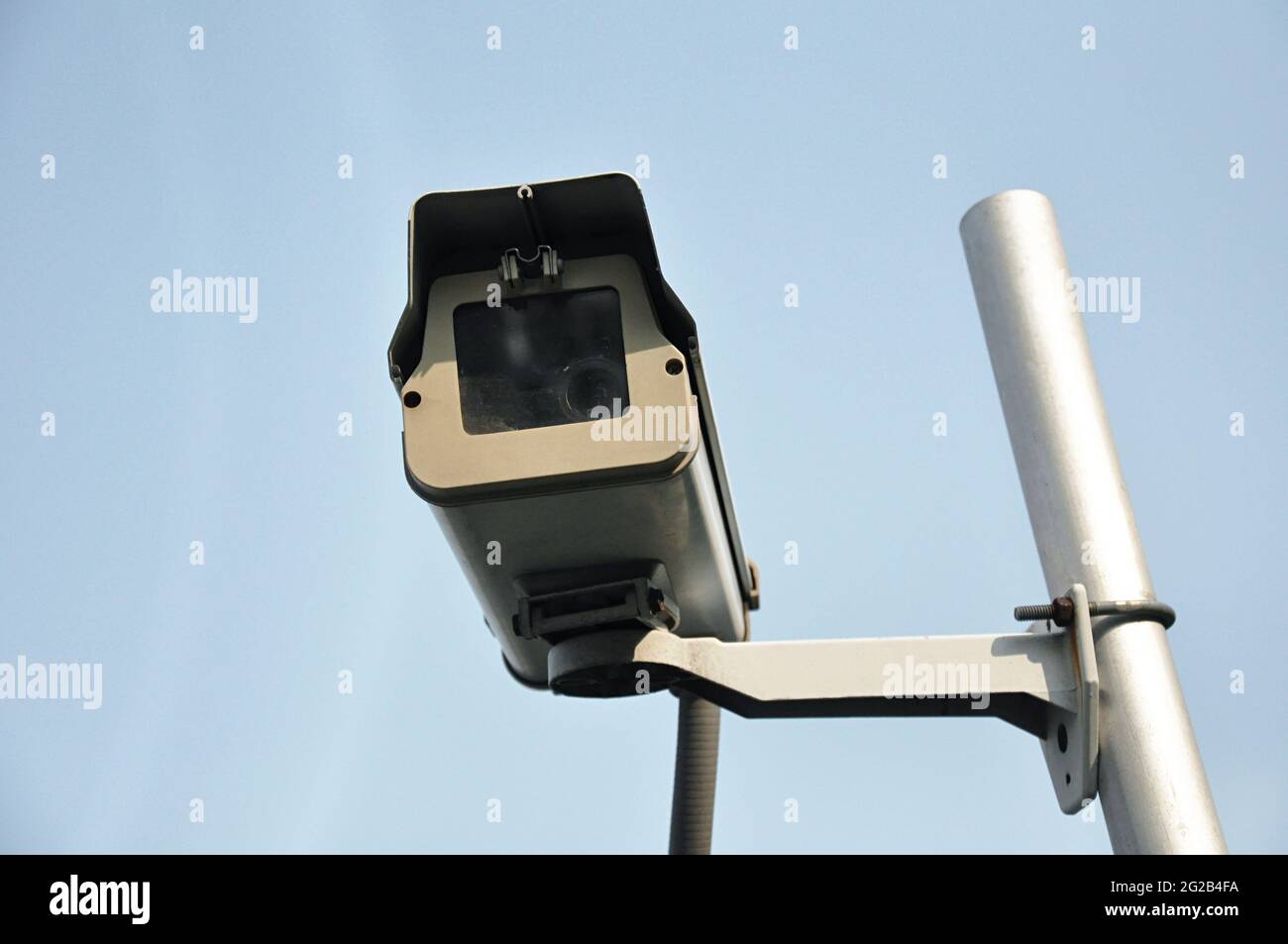 Televisione a circuito chiuso o CCTV Foto Stock