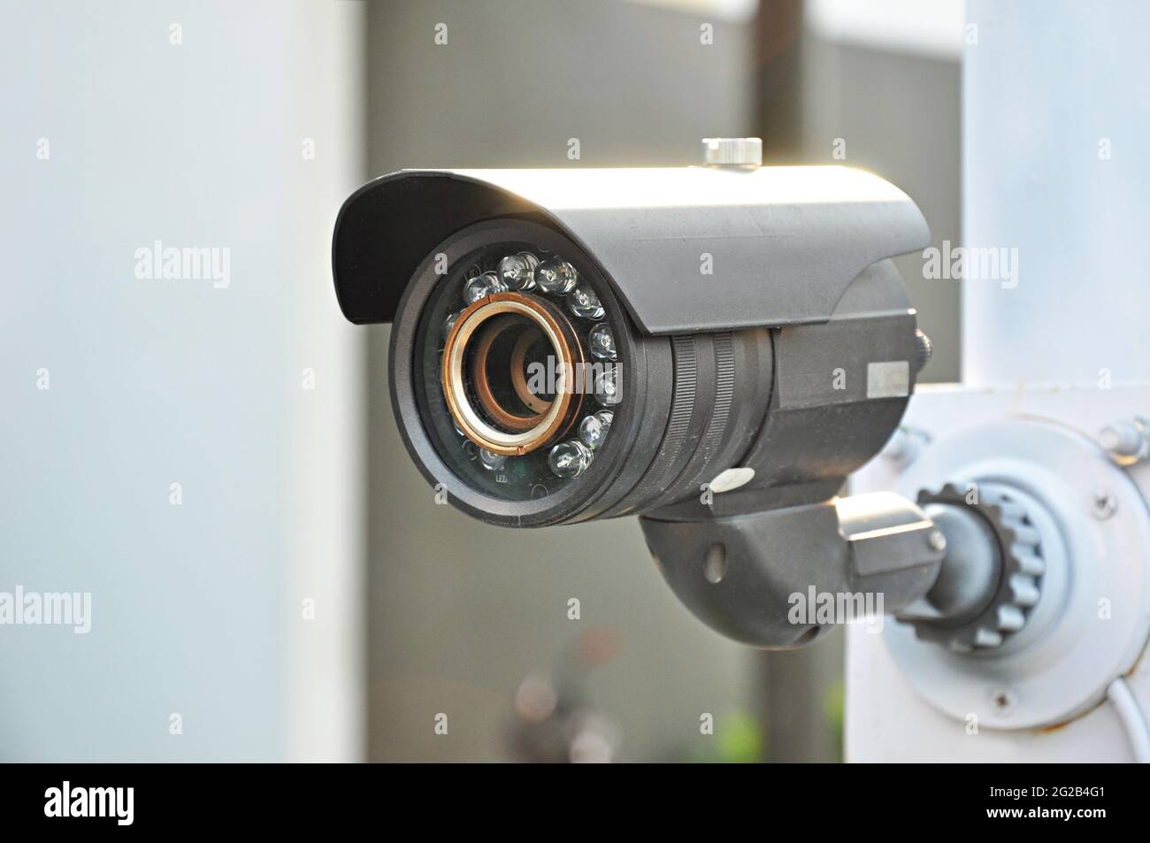 CCTV a forma rotonda Foto Stock