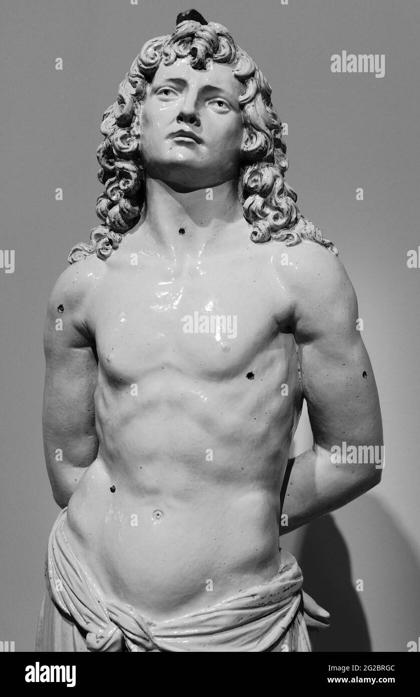 Saint Sébastien 1500-1510 Foto Stock