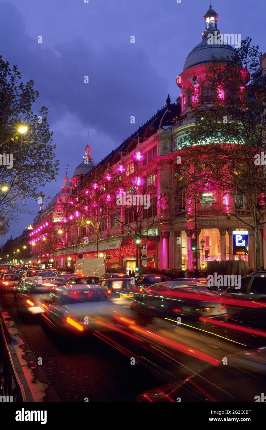 FRANCIA. PARIGI (75) 9E ARR. GRANDE MAGAZZINO LE PRINTEMPS (BOULEVARD HAUSSMANN) Foto Stock