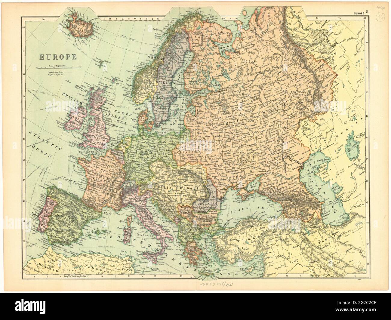 Mappa Europa Vecchia, Mappa Europa Vintage, Mappa Europa retro, Mappa Europa Vecchia, Mappa Europa Vintage, Mappa Europa retro, Mappa Europa, Mappa Europa Foto Stock