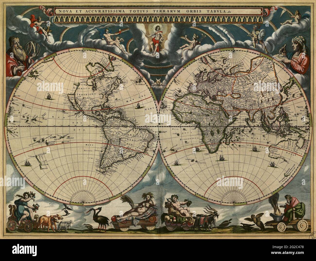 Mappa del vecchio mondo, Mappa del mondo antico, Mappa del mondo antico, Mappa del mondo antico, Mappa del mondo antico, Mappa del mondo antico, Mappa del mondo antico, Mappa del mondo retrospettiva, Mappa del mondo antico Foto Stock