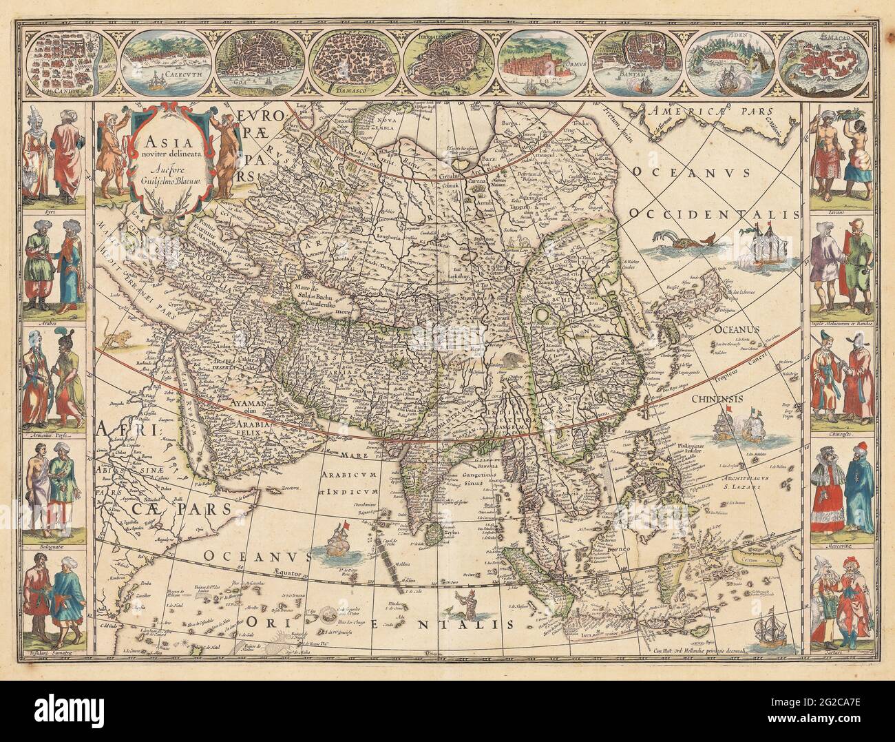 Asia Mappa, Mappa di Asia, Old Asia Mappa, Old Asia Mappa di Asia, retro Mappa di Asia, Vintage Mappa di Asia, Antica mappa di Asia, Asia Stampa, Asia Poster, retro Asia Foto Stock