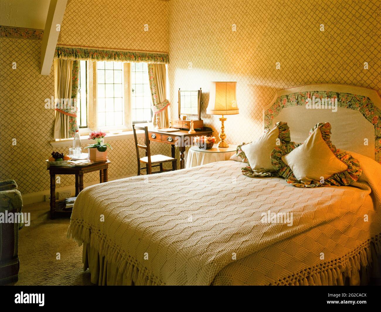 Edwardian camera da letto Foto Stock