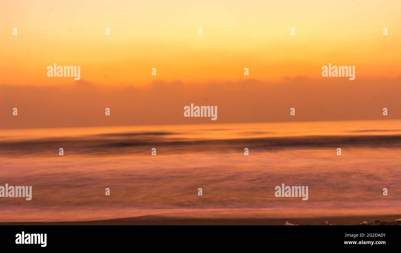 Elliot's Beach a Chennai la mattina Foto Stock