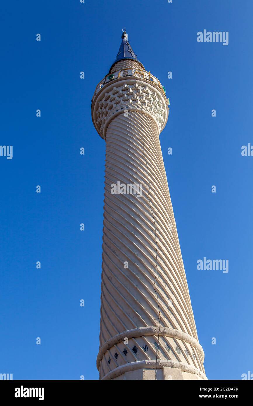 Le rovine della città antica di Assos in Turchia. Foto Stock