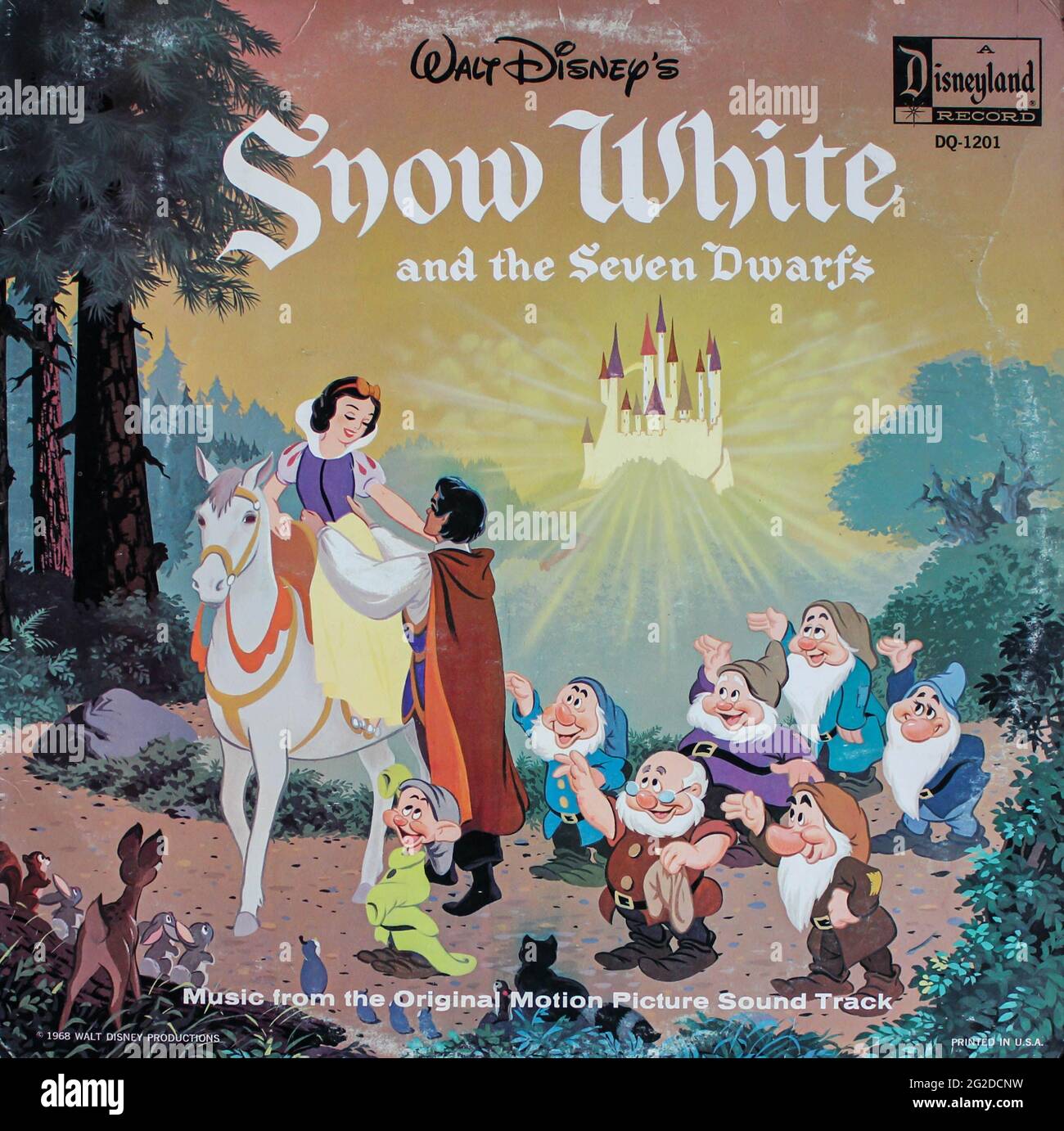 Walt Disney's Snow White and the Seven Dwarfs, la colonna sonora del film  di Walt Disney