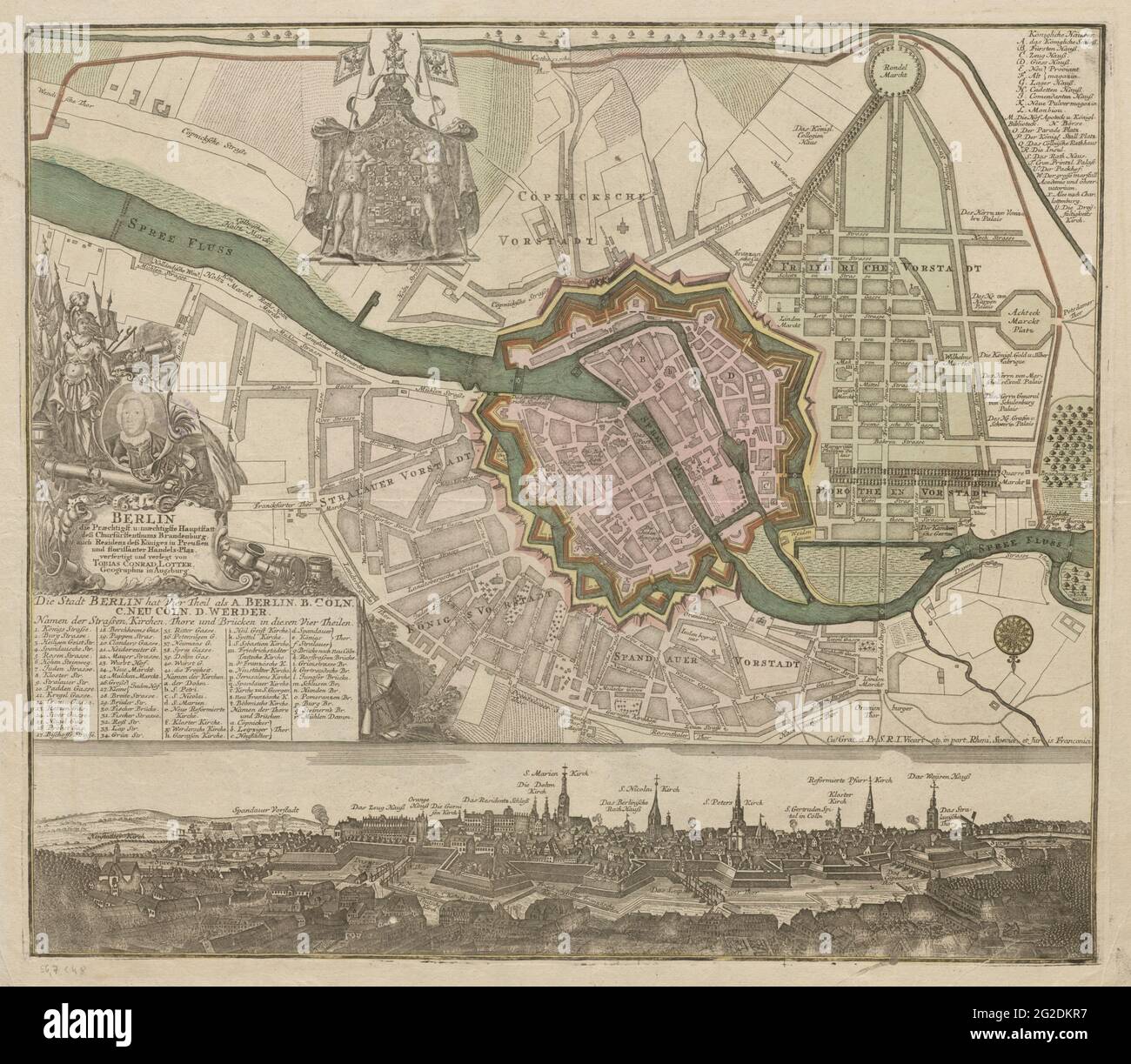 Mappa di Berlino, Mappa di Berlino, Mappa di Berlino vecchia, Mappa di Berlino retro, Mappa di Berlino vintage, Città di Berlino, Germania Mappa, Mappa della Germania, retro Germania Mappa, Old Map Foto Stock