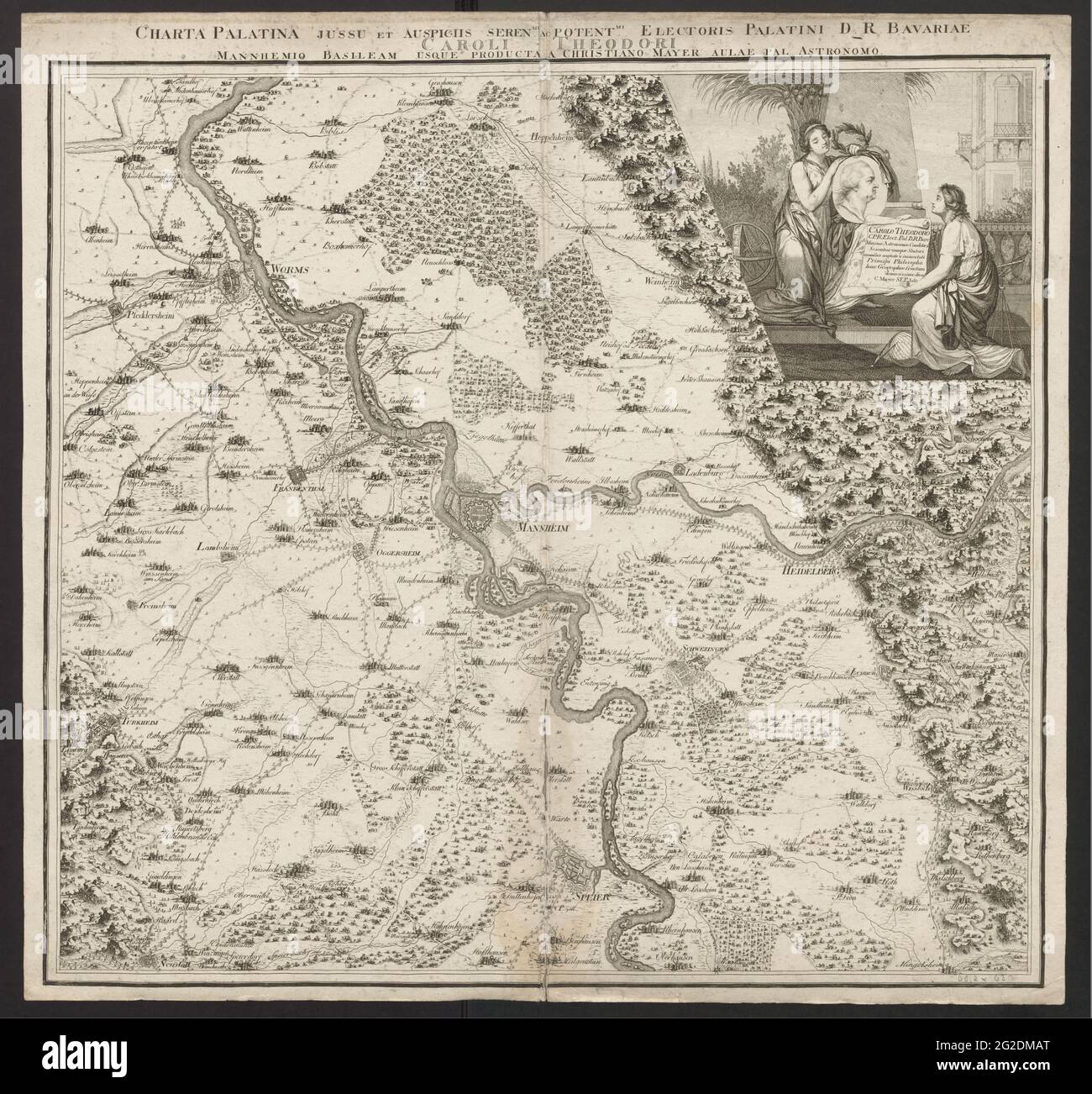 Francoforte sul meno Mappa, Mappa di Francoforte sul meno, Vecchia Francoforte sul meno Mappa, retro Francoforte sul meno Mappa, Vintage Francoforte sul meno Mappa, Vecchia Mappa, 1762 Foto Stock