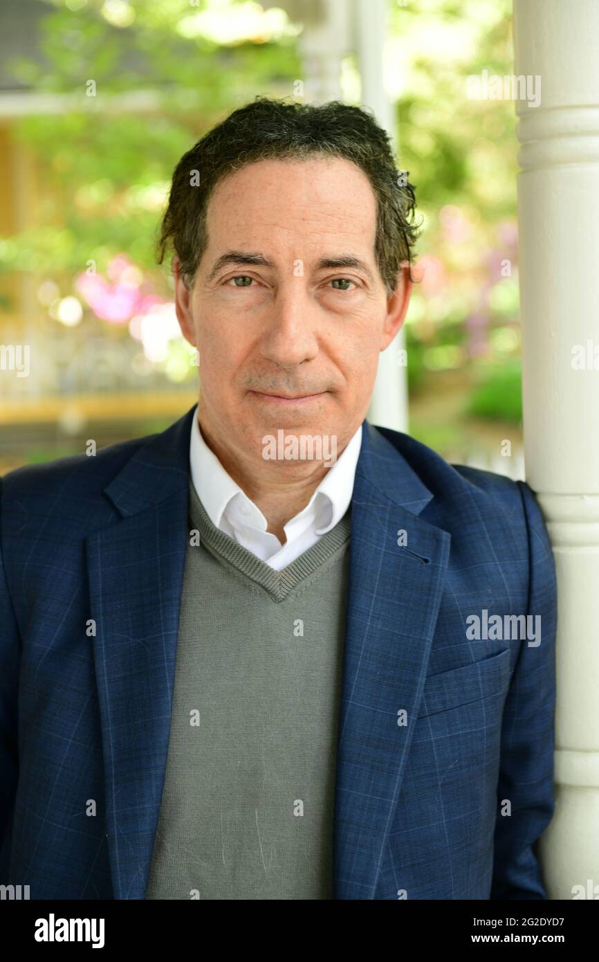 Il congressista statunitense Jamie Raskin, nella sua casa nel Maryland USA, è stato eletto membro della Camera dei rappresentanti Foto Stock