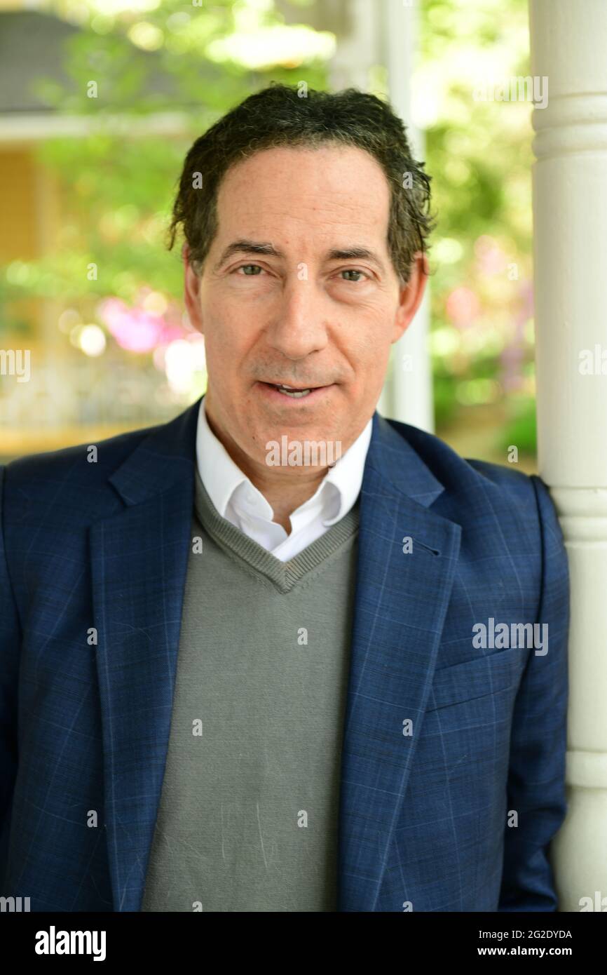 Il congressista statunitense Jamie Raskin, nella sua casa nel Maryland USA, è stato eletto membro della Camera dei rappresentanti Foto Stock