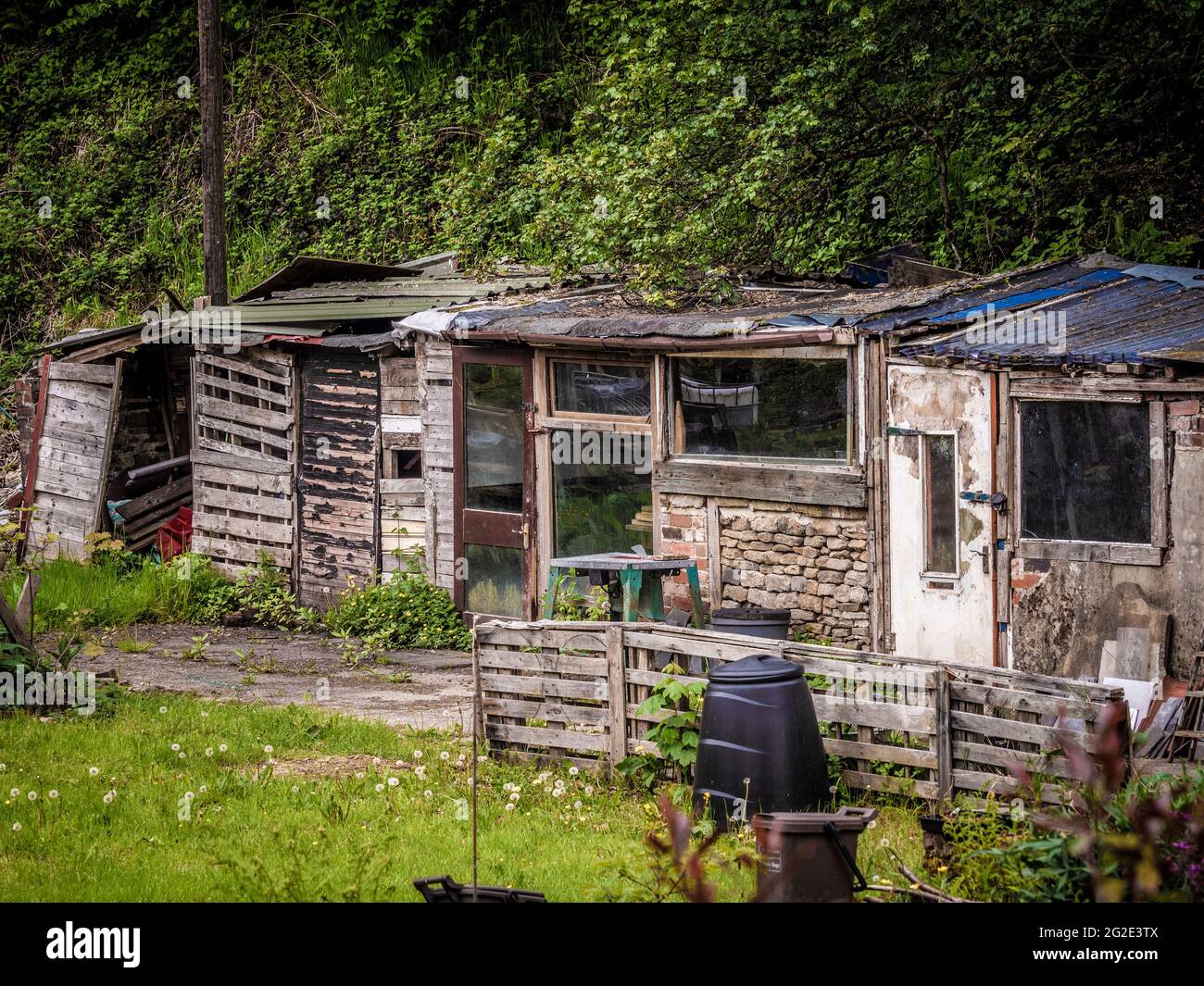 Ramshackle capisce Foto Stock