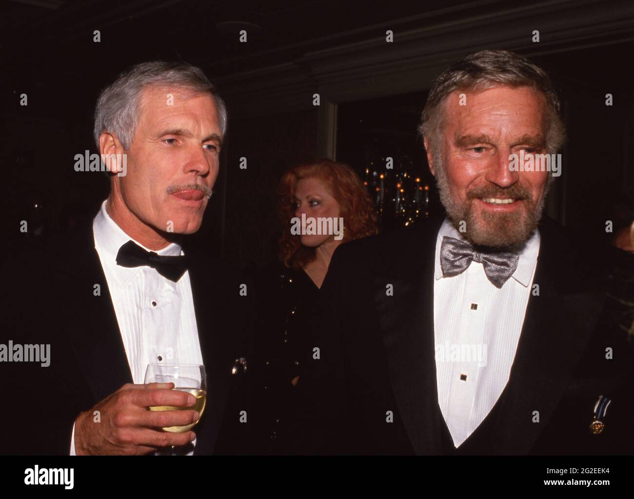 Ted Turner Circa 1980's Credit: Ralph Dominguez/MediaPunch Foto Stock
