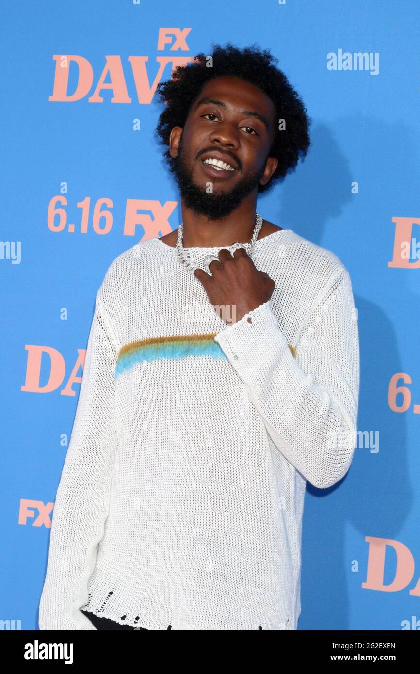 Los Angeles, California. 10 Giugno 2021. Desiigner aka Sidney Royel Selby III agli arrivi per DAVE Season 2 Premiere su FXX, The Greek Theatre, Los Angeles, CA 10 giugno 2021. Credit: Priscilla Grant/Everett Collection/Alamy Live News Foto Stock