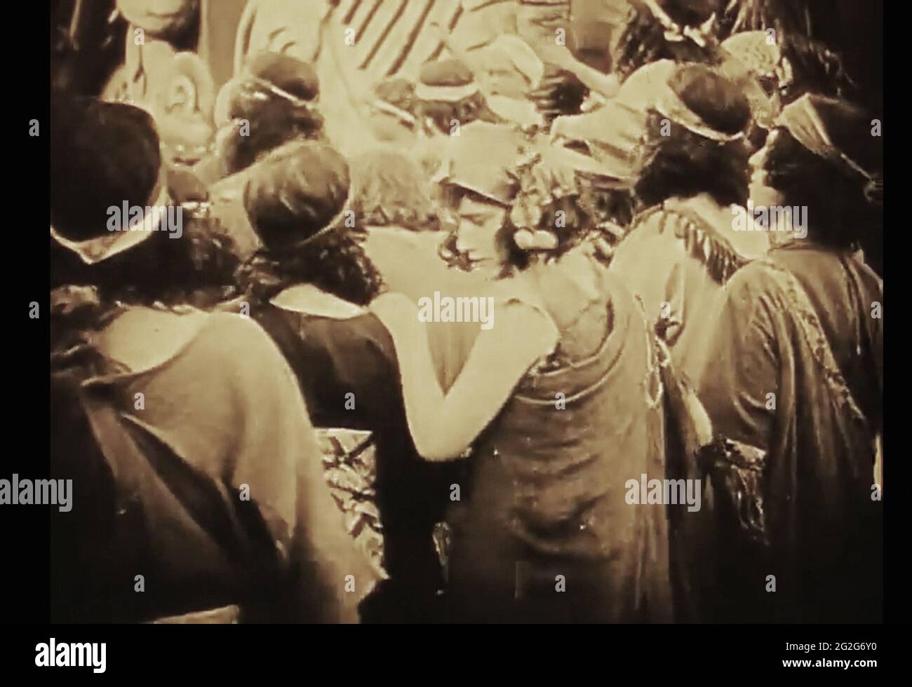 Vintage ancora della vita antica di Babilonia dal film dei primi anni del 1900 Intollerance Foto Stock