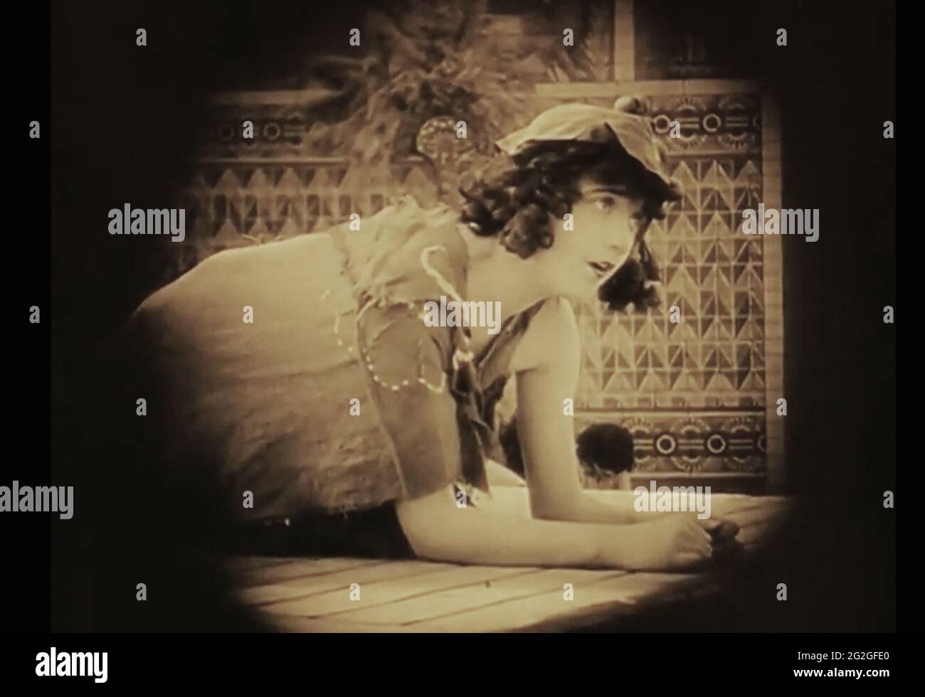 Vintage ancora della vita antica di Babilonia dal film dei primi anni del 1900 Intollerance Foto Stock