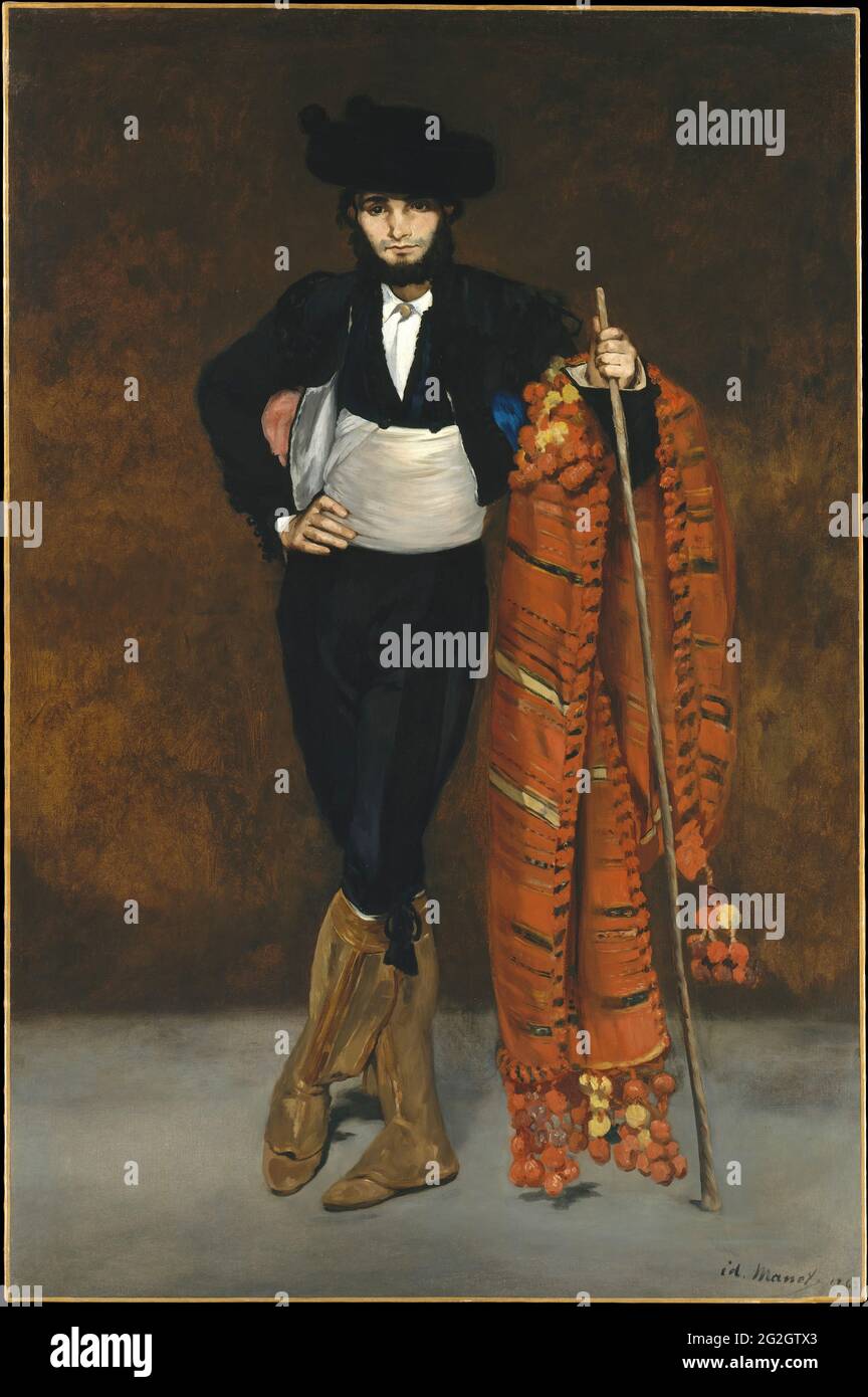 Edouard Manet - giovane uomo nel Costume di a Maja Foto Stock