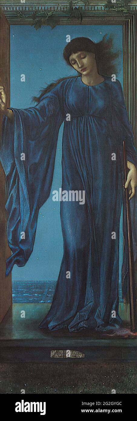 Edward Burne-Jones (1833-1898) - di Edward Coley Burne Jones 4 Foto Stock