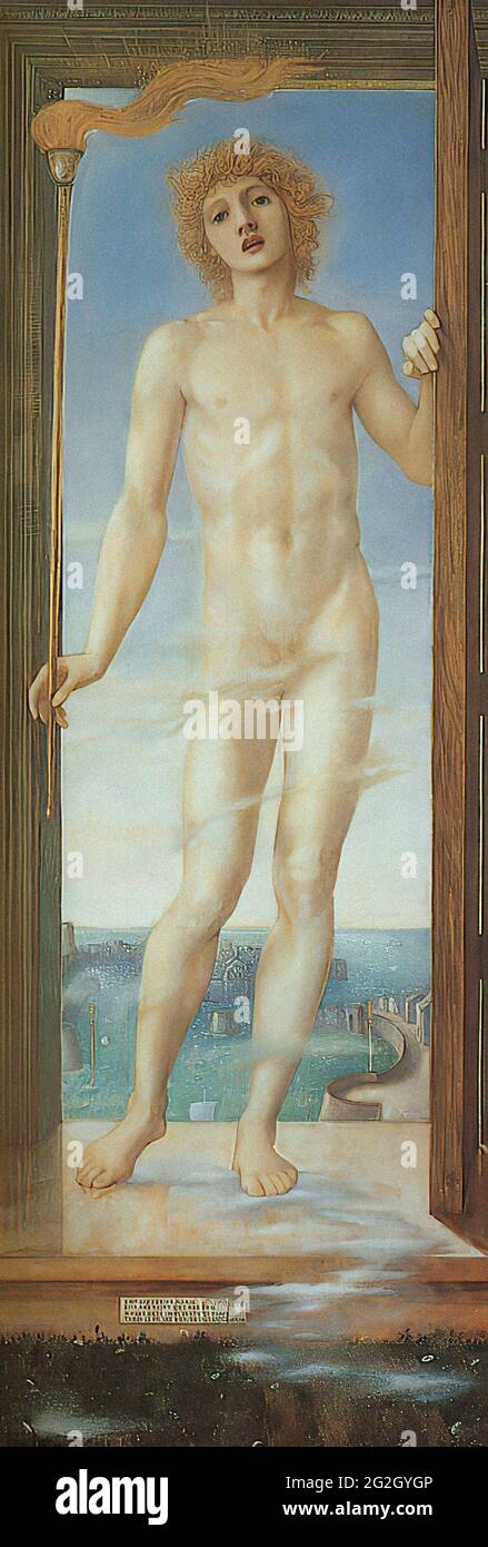 Edward Burne-Jones (1833-1898) - di Edward Coley Burne Jones 3 Foto Stock