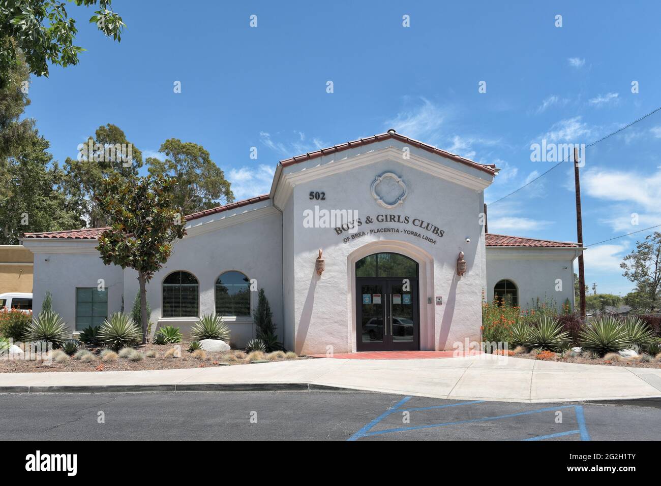 BREA, CALIFORNIA - 9 GIU 2021: The Boys and Girls Club al servizio delle comunità di Brea, Placentia e Yorba Linda. Foto Stock