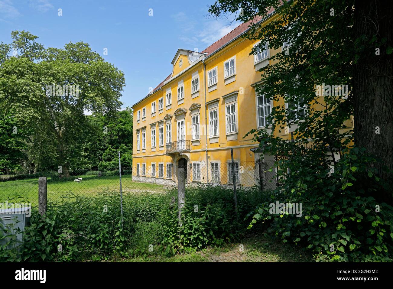 Castello di Walterskirchen, Weinviertel, bassa Austria Foto Stock