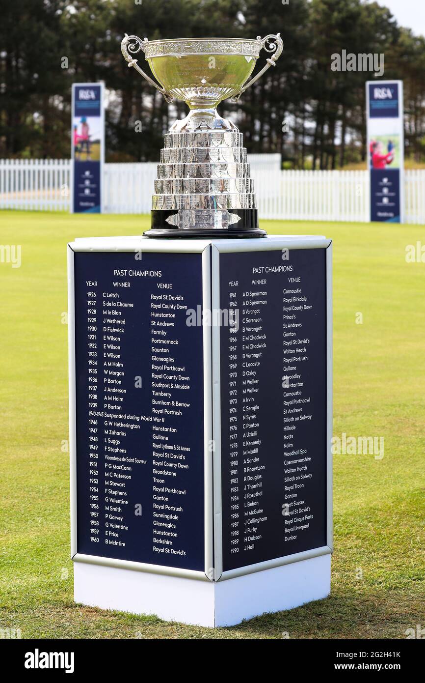 Campionato di golf amatoriale Championship Challenge Cup, Royal e Ancient Trophy Foto Stock