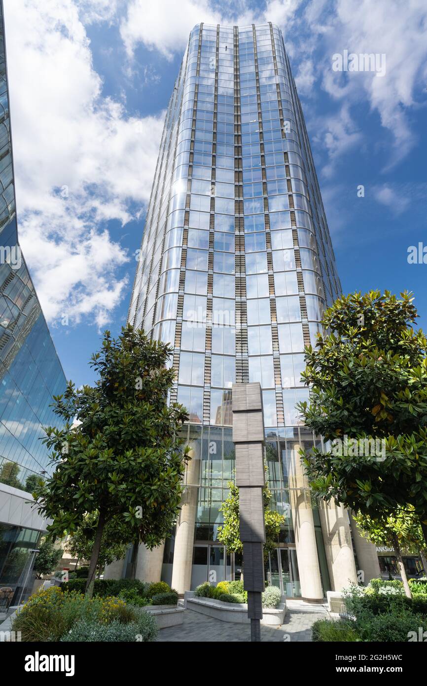 Uno sviluppo blackfriars, Bankside, South Bank, Londra, Inghilterra Foto Stock