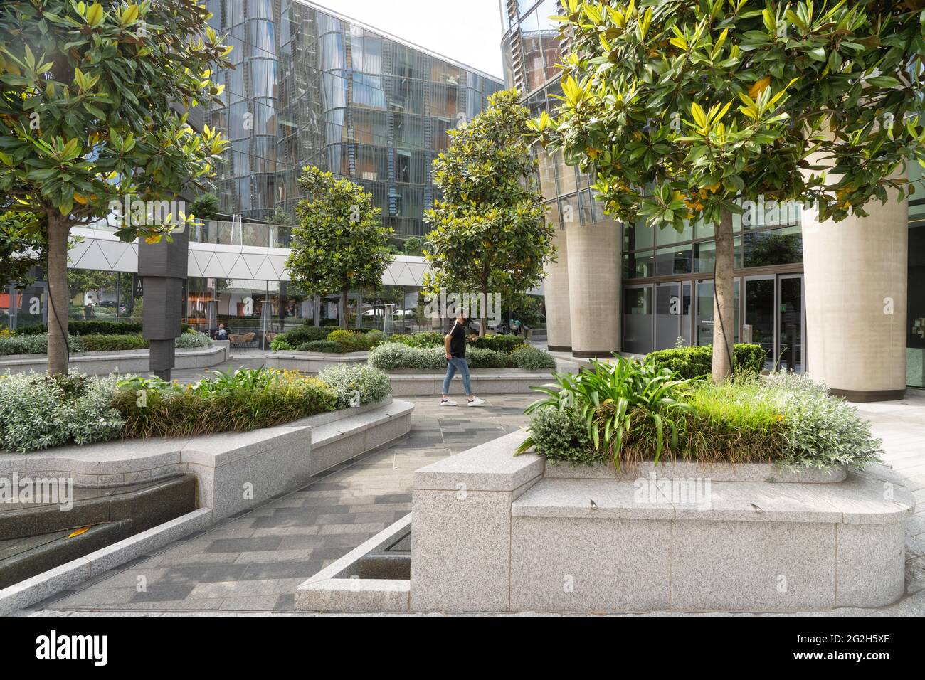 Uno sviluppo blackfriars, Bankside, South Bank, Londra, Inghilterra Foto Stock
