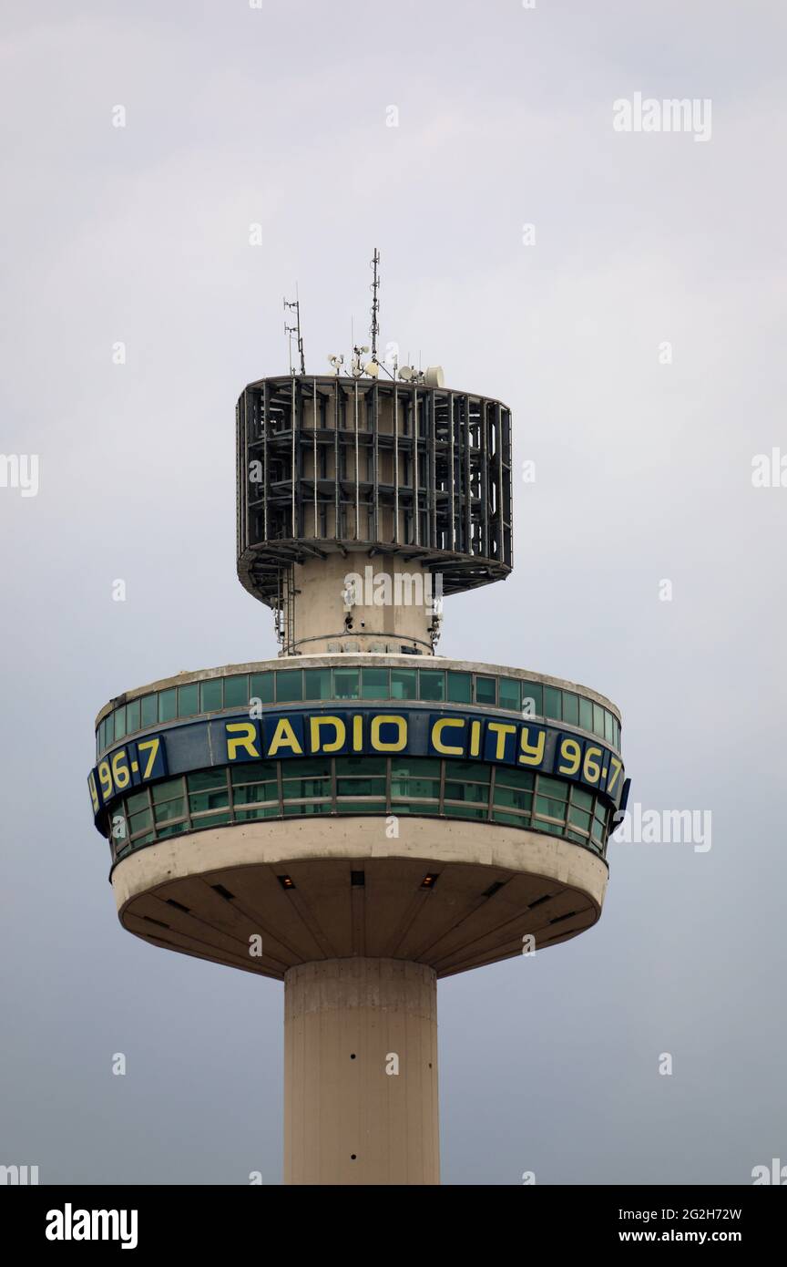 Radio City Tower in Liverpool Foto Stock