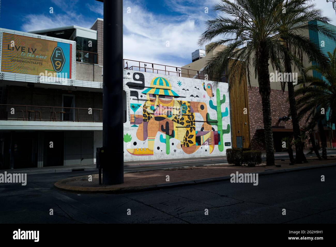 Scena a Las Vegas, Nevada, Stati Uniti Foto Stock