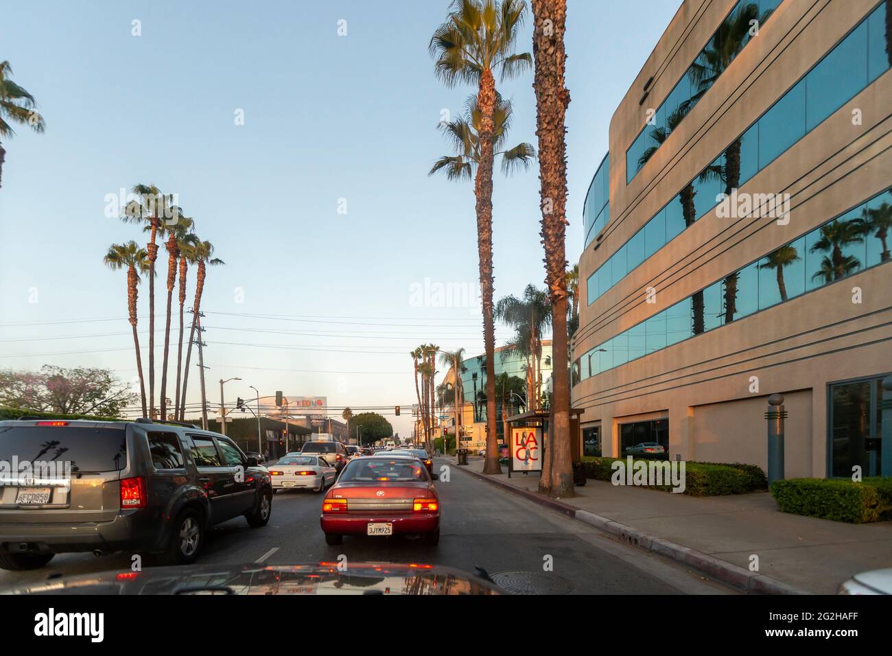 Los Angeles, spesso conosciuta con le sue iniziali L.A., è la città più popolosa dello stato della California, Stati Uniti Foto Stock