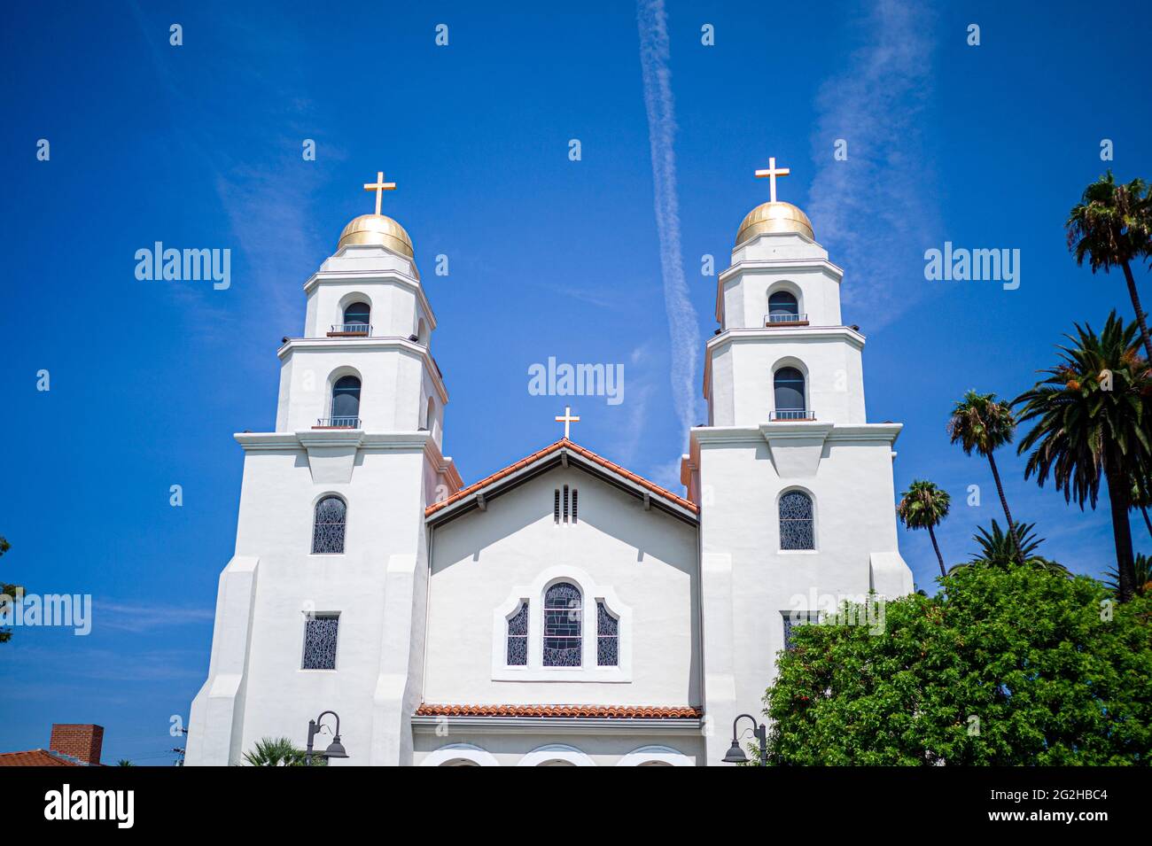 Chiesa di Beverly Hills, Los Angeles, California, USA Beverly Hills, Los Angeles, California, Stati Uniti Foto Stock