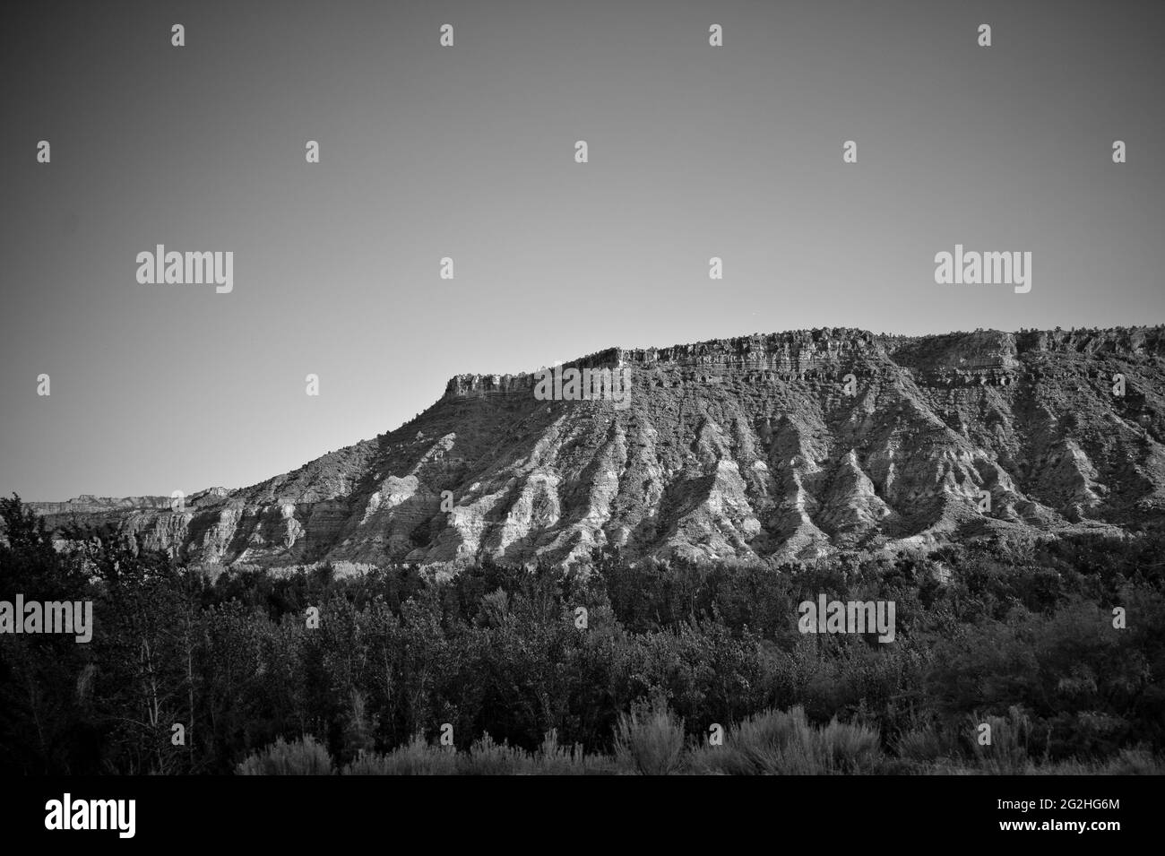 Sulla strada per Zion National Park, Utah, USA Foto Stock