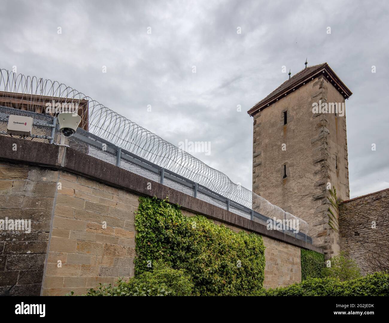 Prigione di Rottenburg am Neckar Foto Stock