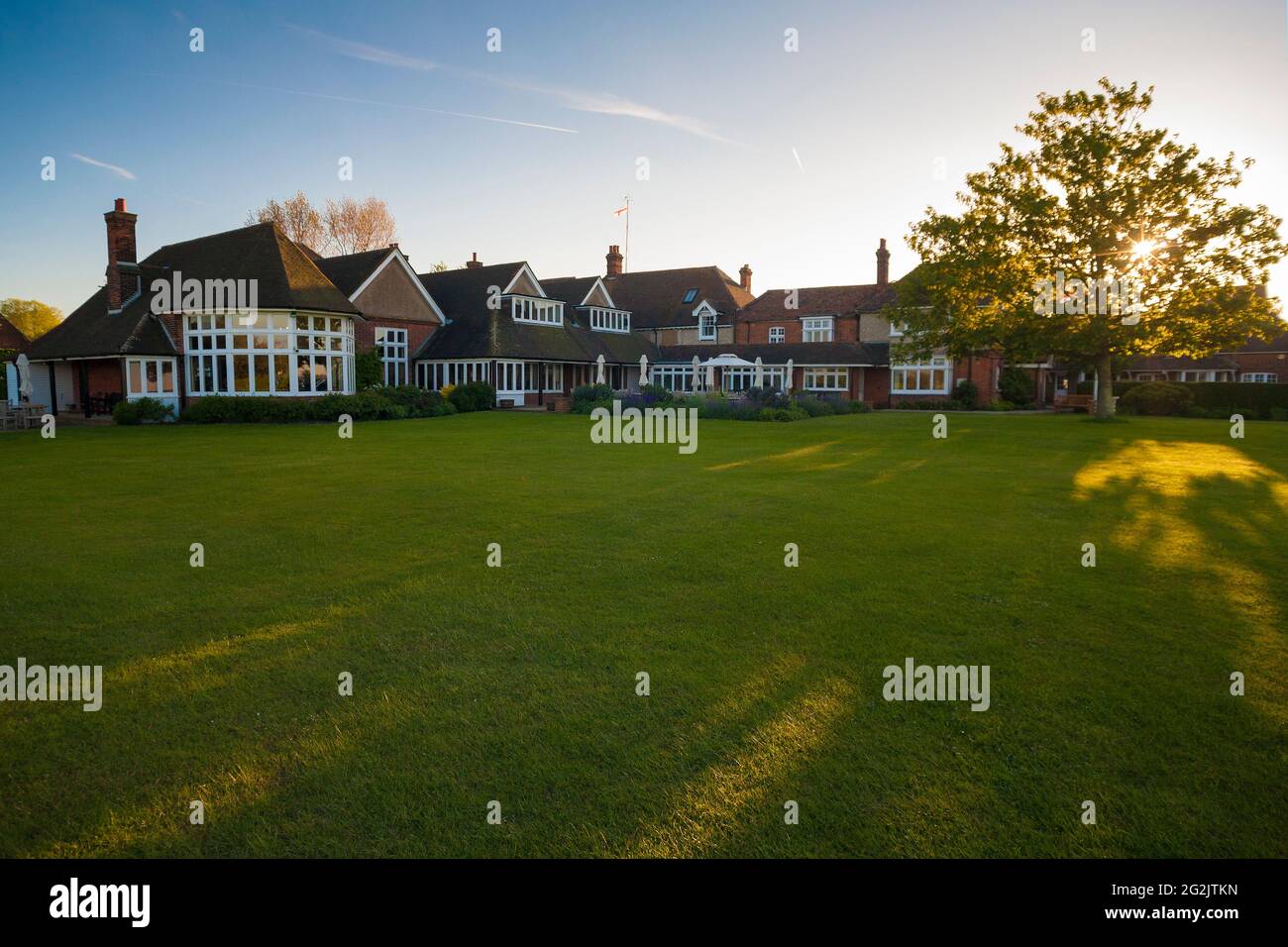 Royal Saint George's Golf Course, British Open, Sandwich, Kent, Inghilterra. Foto Stock