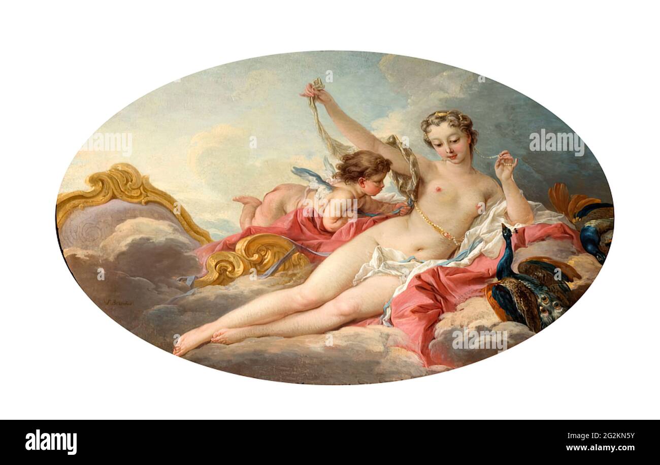 François Boucher - il toilette di Venere Foto Stock